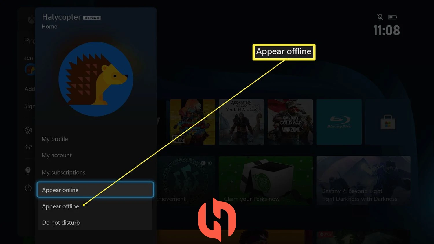 نحوه آفلاین ظاهر شدن در کنسول ایکس باکس