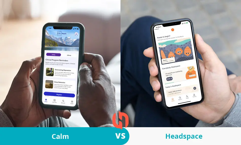 مقایسه Headspace با Calm