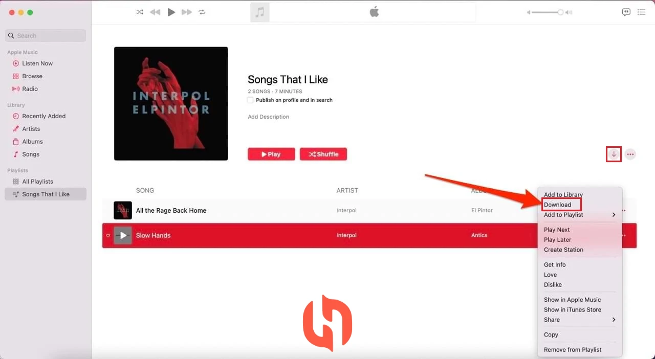 آموزش دانلود آهنگ از اپل موزیک در مک و ویندوز